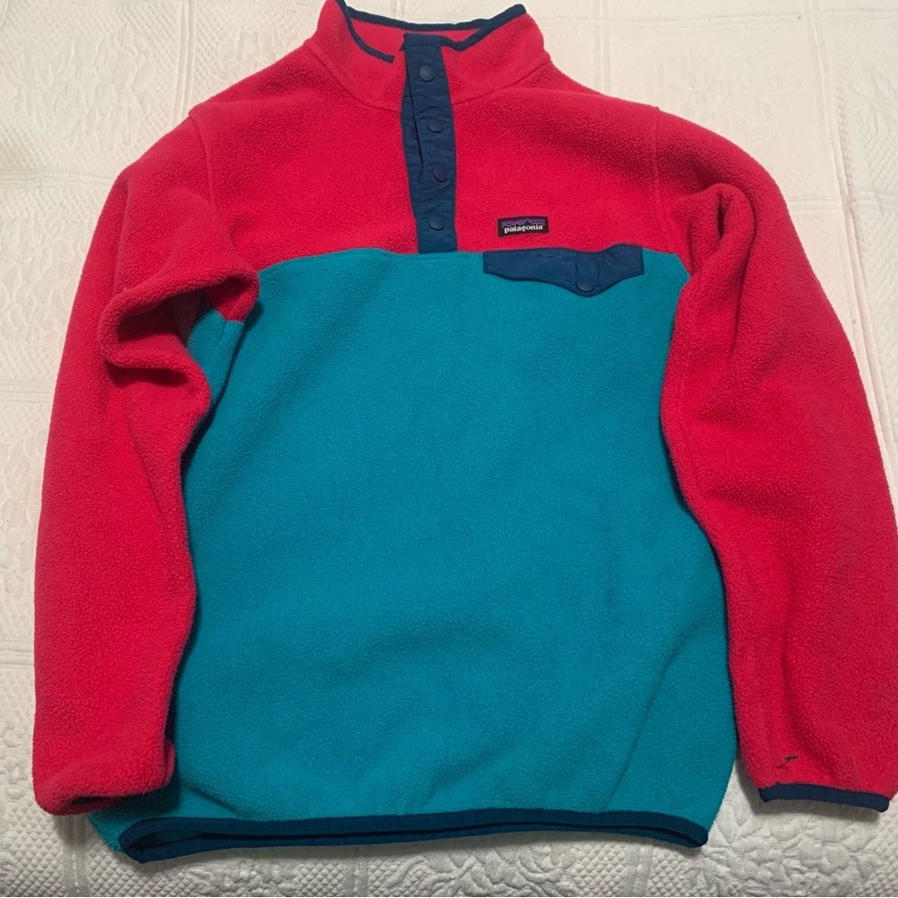 patagonia synchilla fleece pullover -